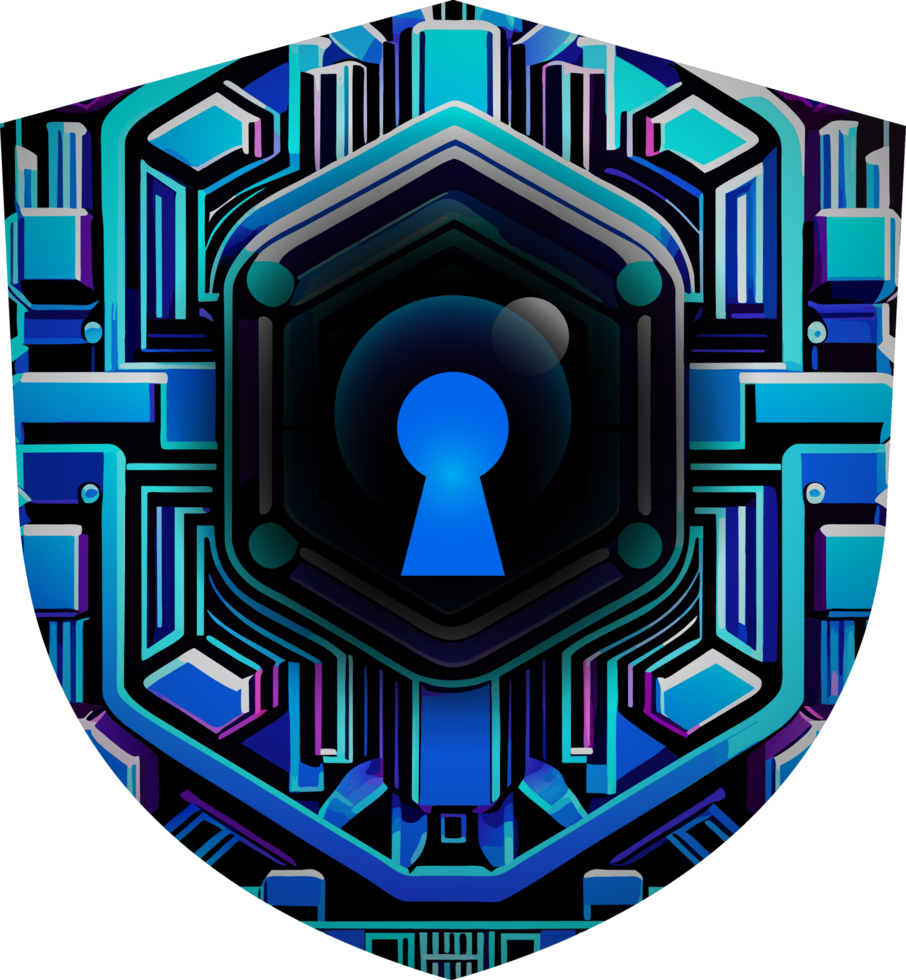 Modern Technology Cybersecurity Icon Crop-out png