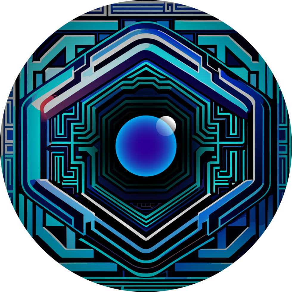 Modern Technology Cybersecurity Icon Crop-out png