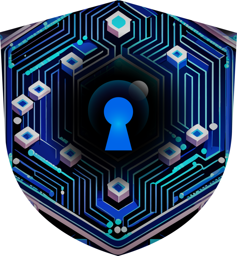 Modern Technology Cybersecurity Icon Crop-out png