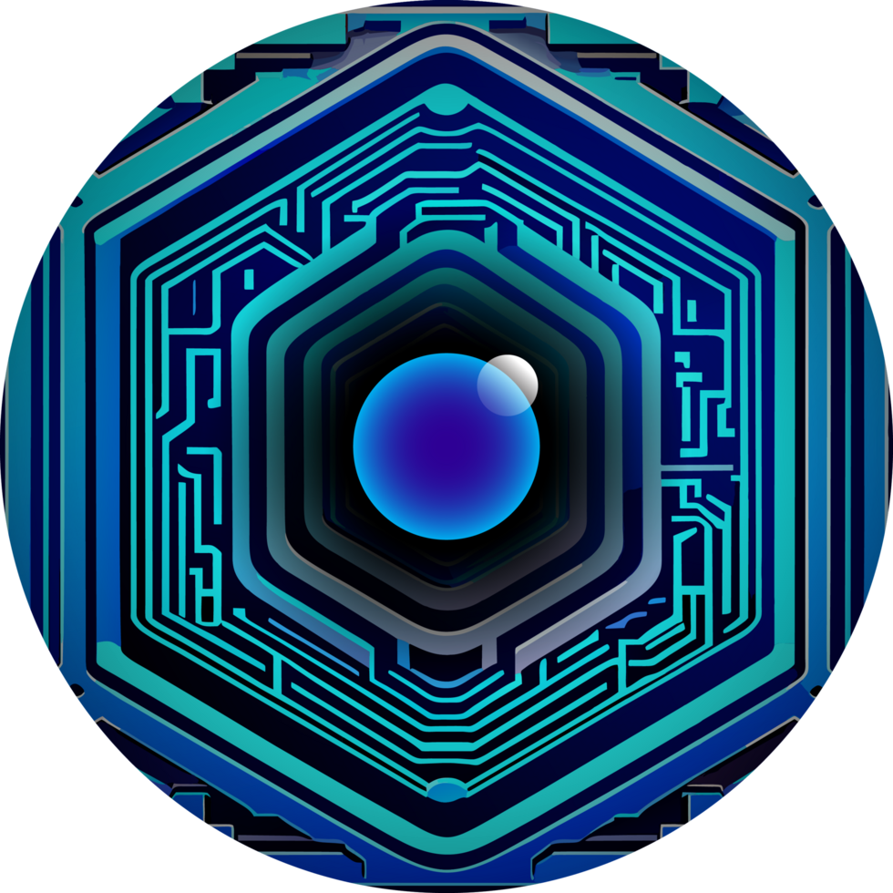 Modern Technology Cybersecurity Icon Crop-out png