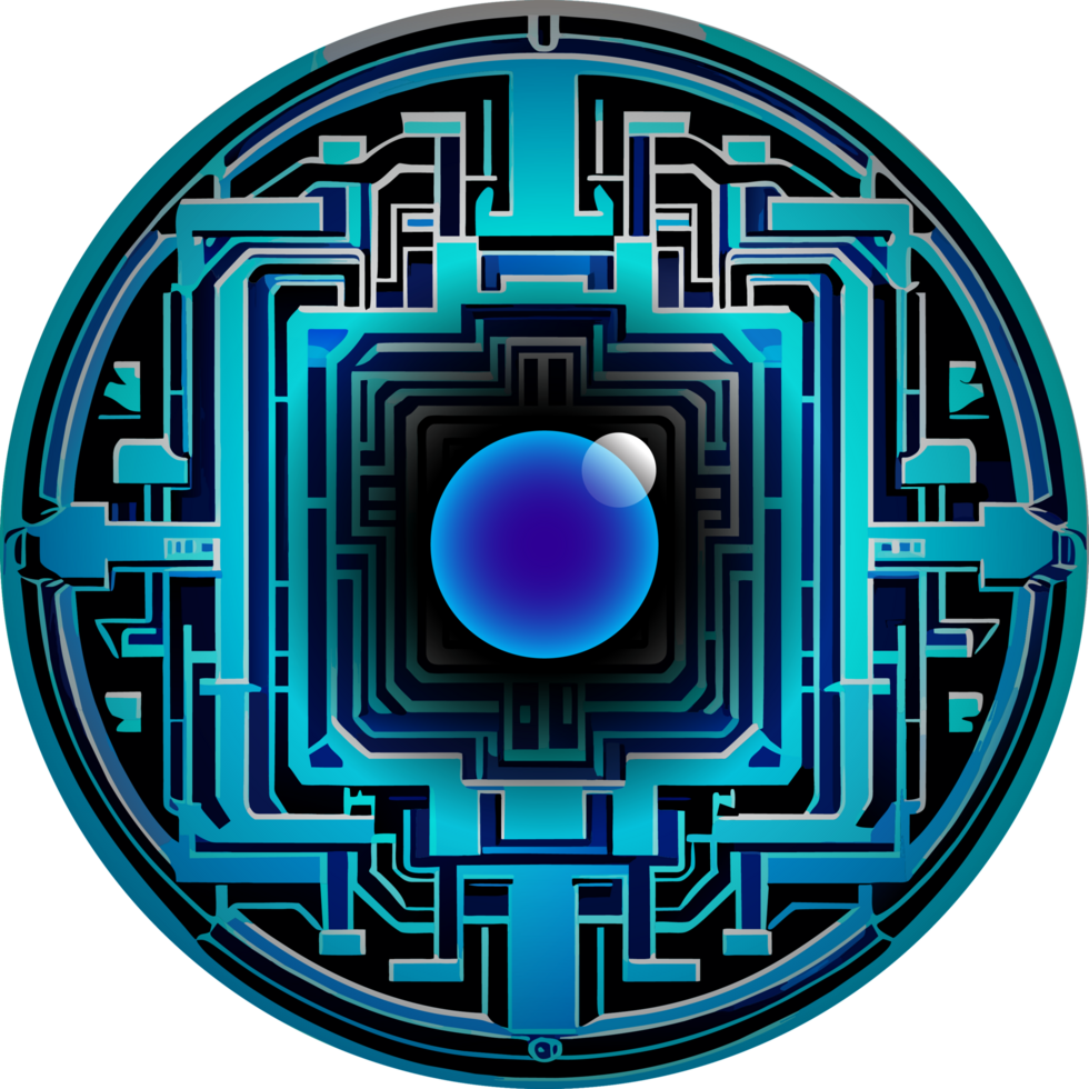 Modern Technology Cybersecurity Icon Crop-out png