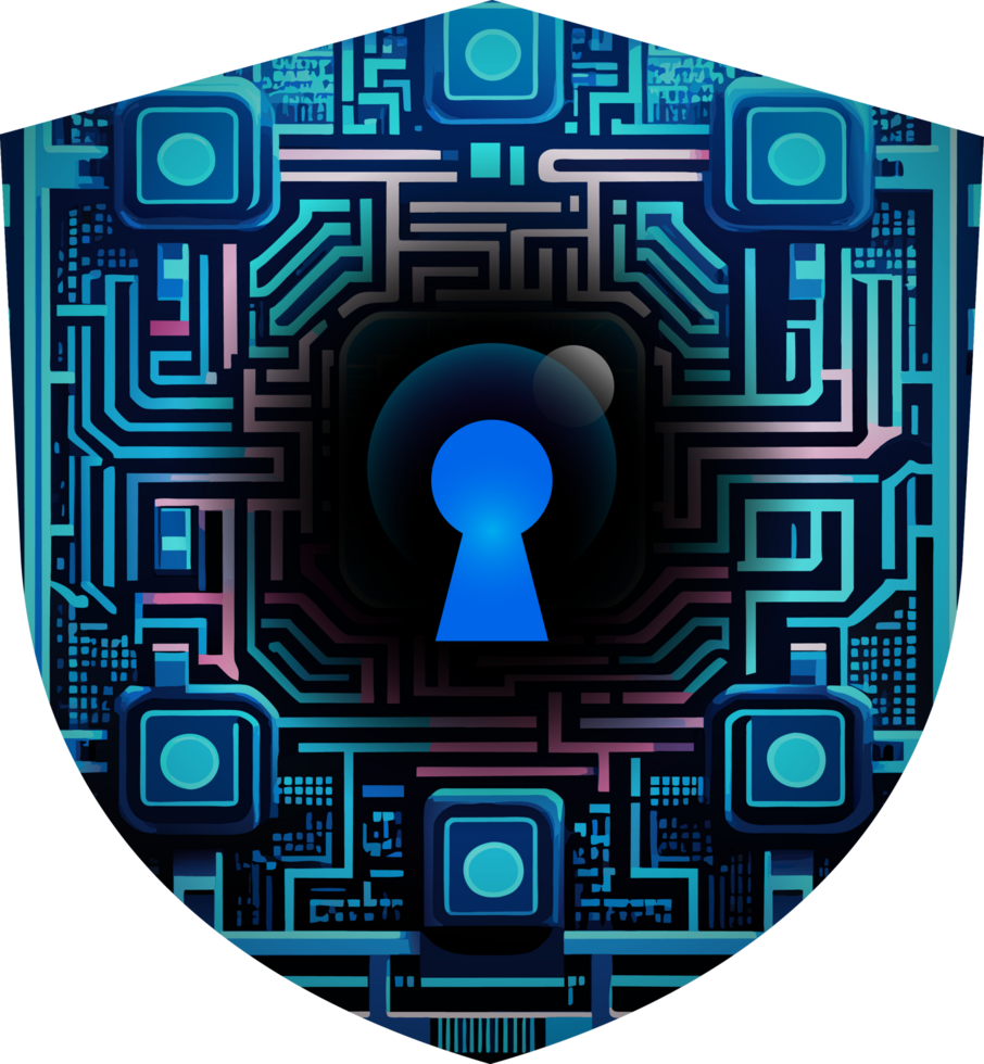 Modern Technology Cybersecurity Icon Crop-out png