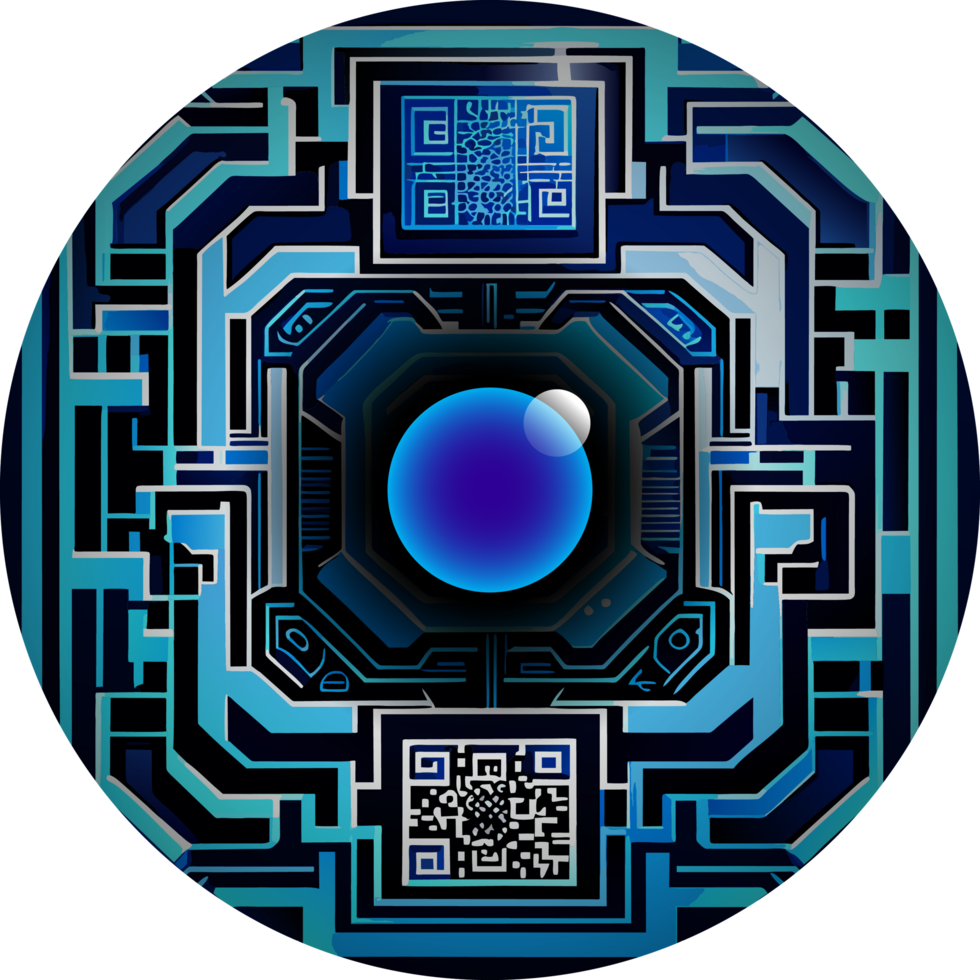 Modern Technology Cybersecurity Icon Crop-out png