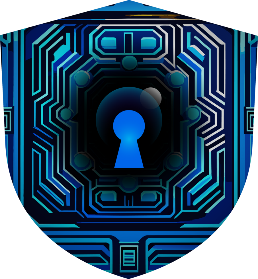 Modern Technology Cybersecurity Icon Crop-out png