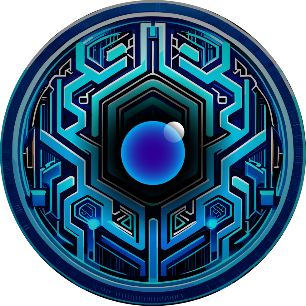 Modern Technology Cybersecurity Icon Crop-out png