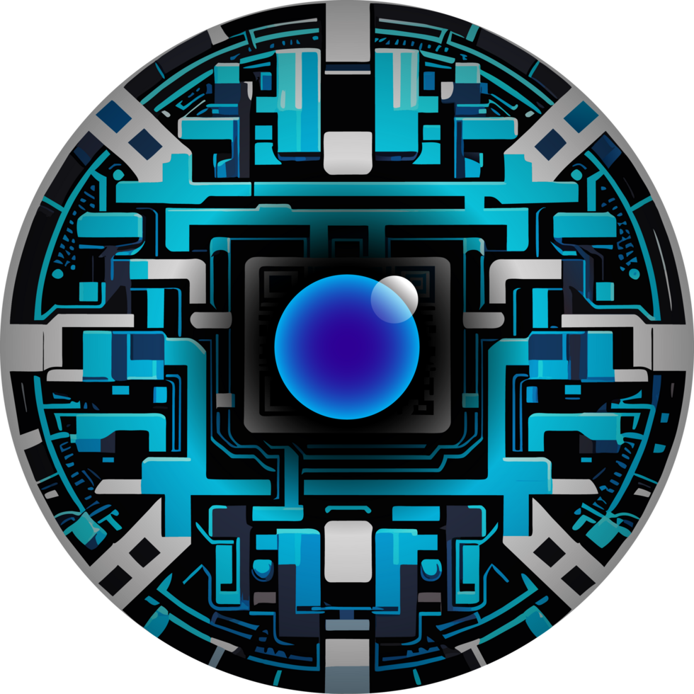 Modern Technology Cybersecurity Icon Crop-out png