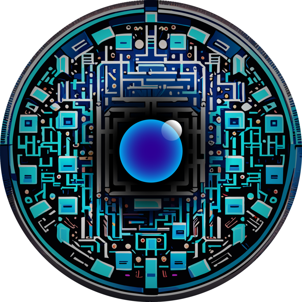 Modern Technology Cybersecurity Icon Crop-out png