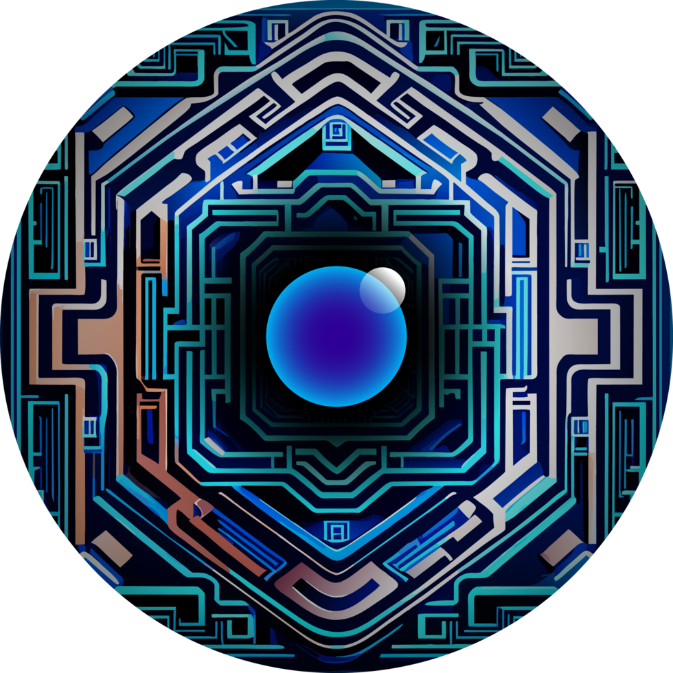 Modern Technology Cybersecurity Icon Crop-out png