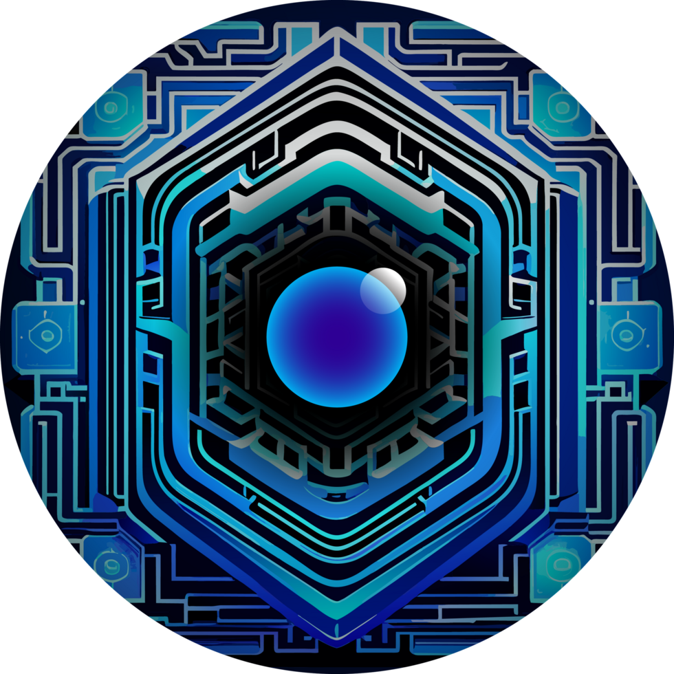 Modern Technology Cybersecurity Icon Crop-out png