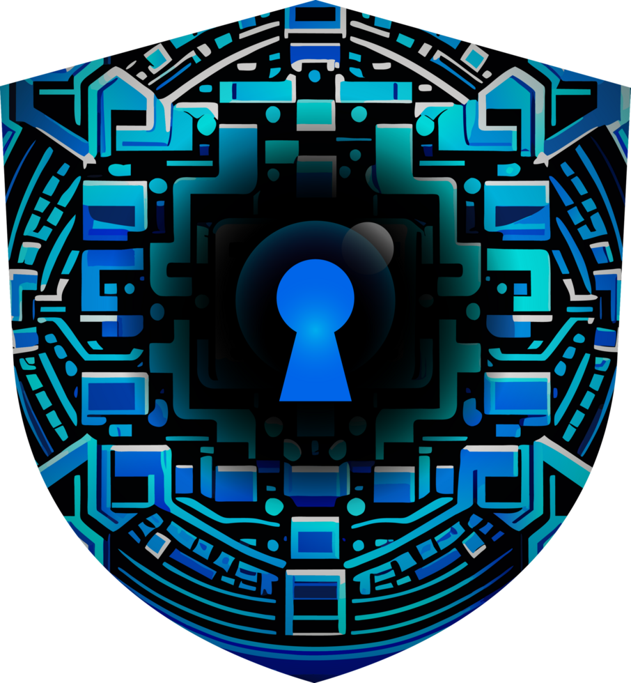 Modern Technology Cybersecurity Icon Crop-out png