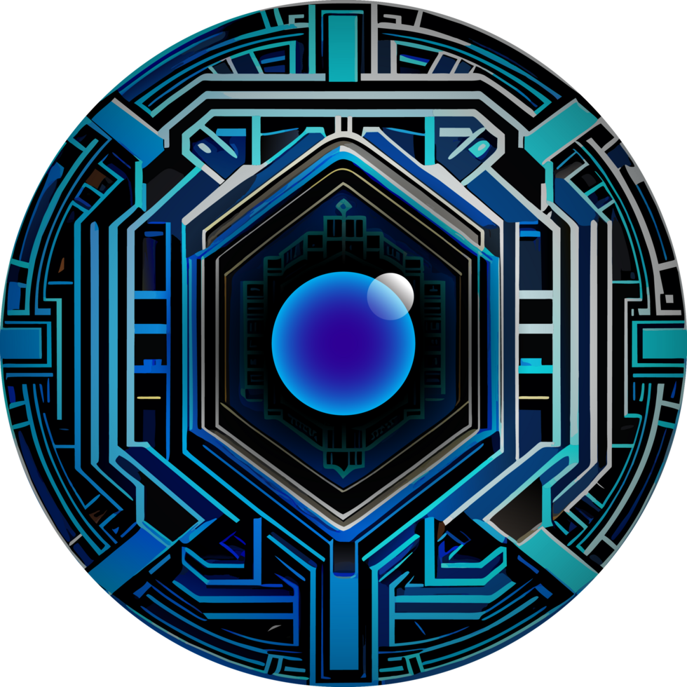 Modern Technology Cybersecurity Icon Crop-out png