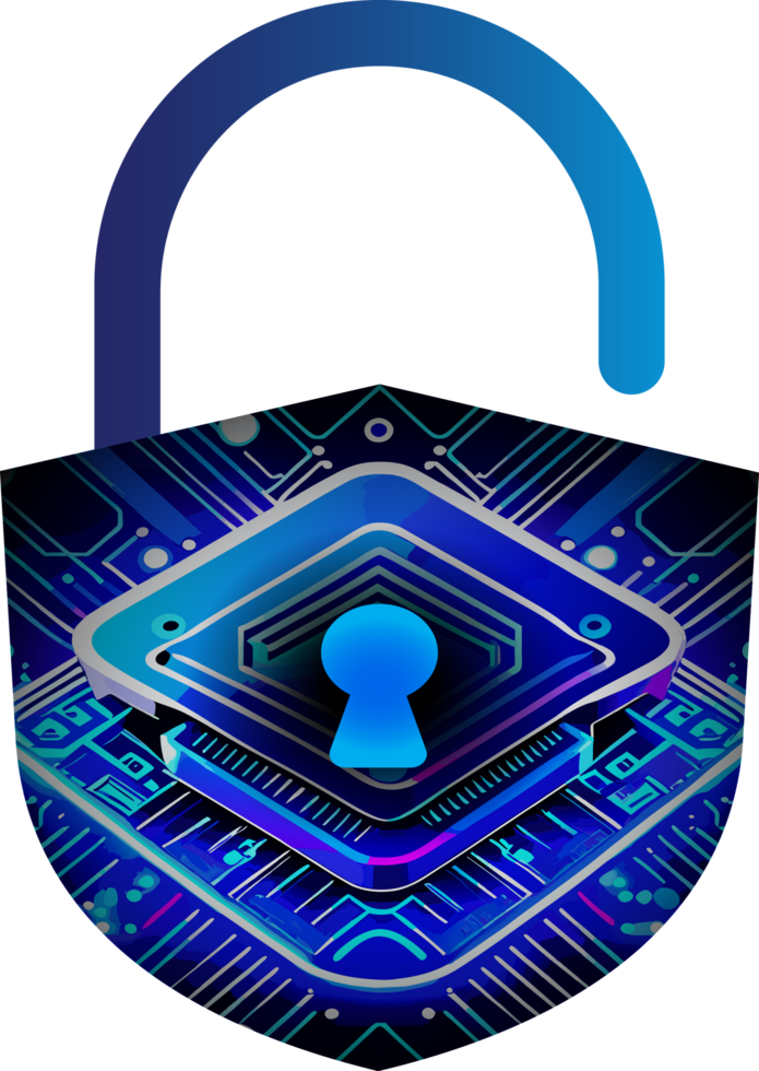Modern Technology Cybersecurity Icon Crop-out png