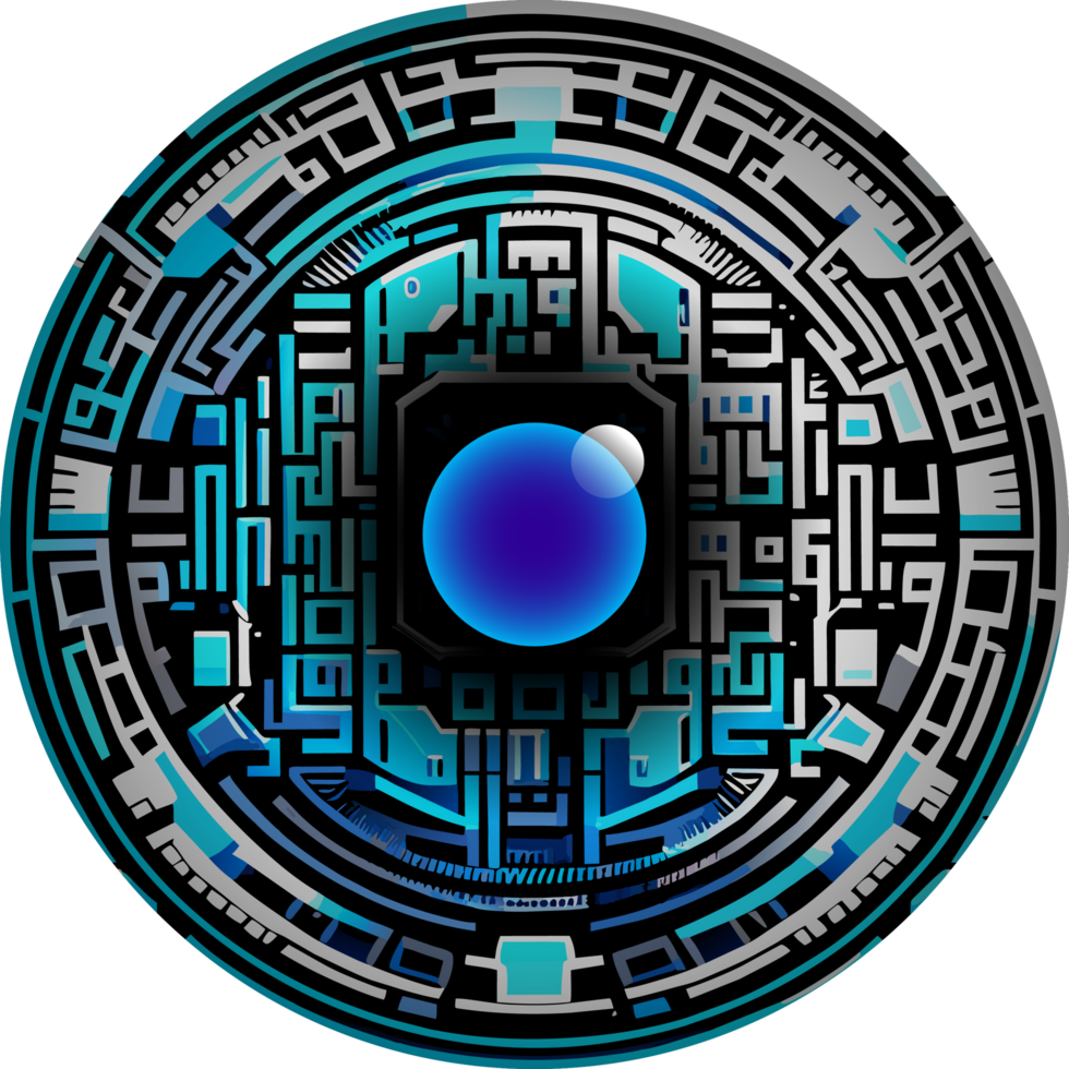 Modern Technology Cybersecurity Icon Crop-out png