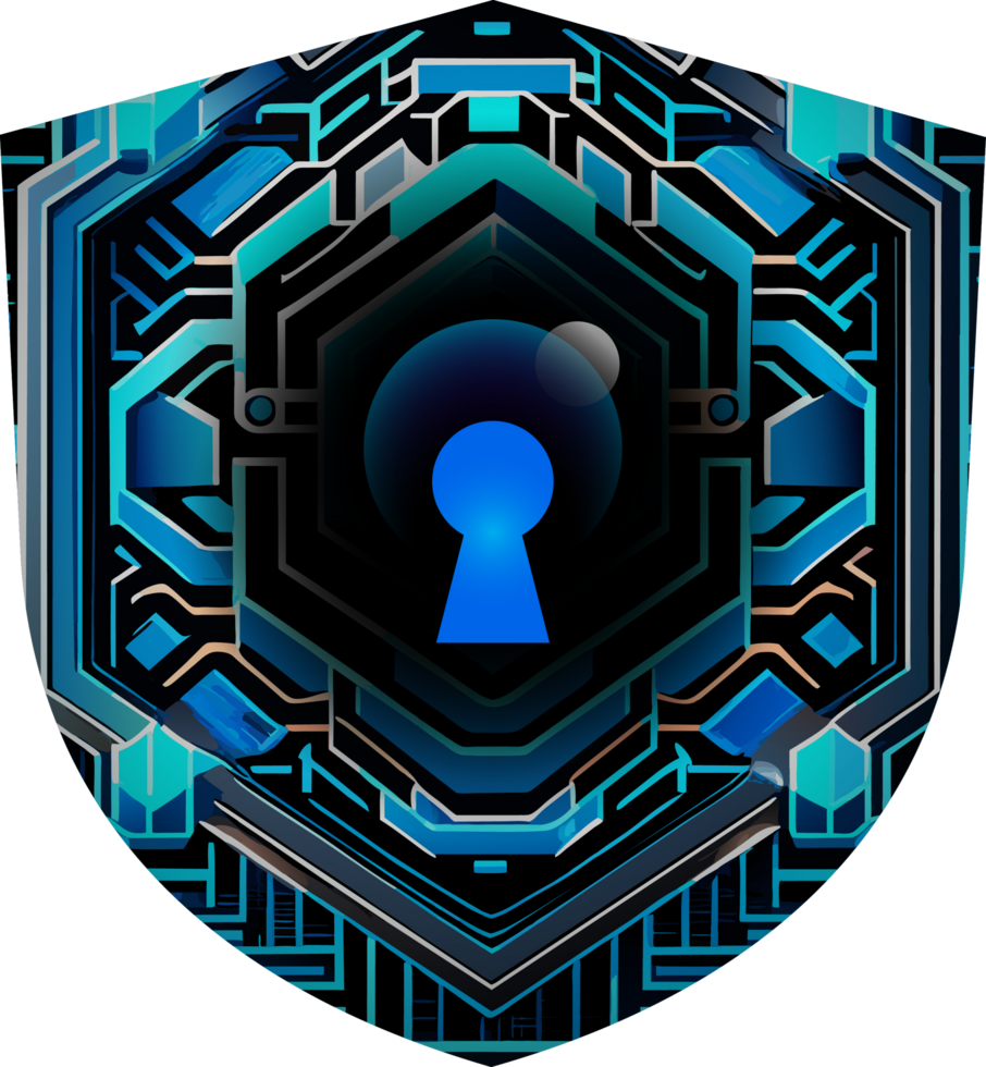Modern Technology Cybersecurity Icon Crop-out png