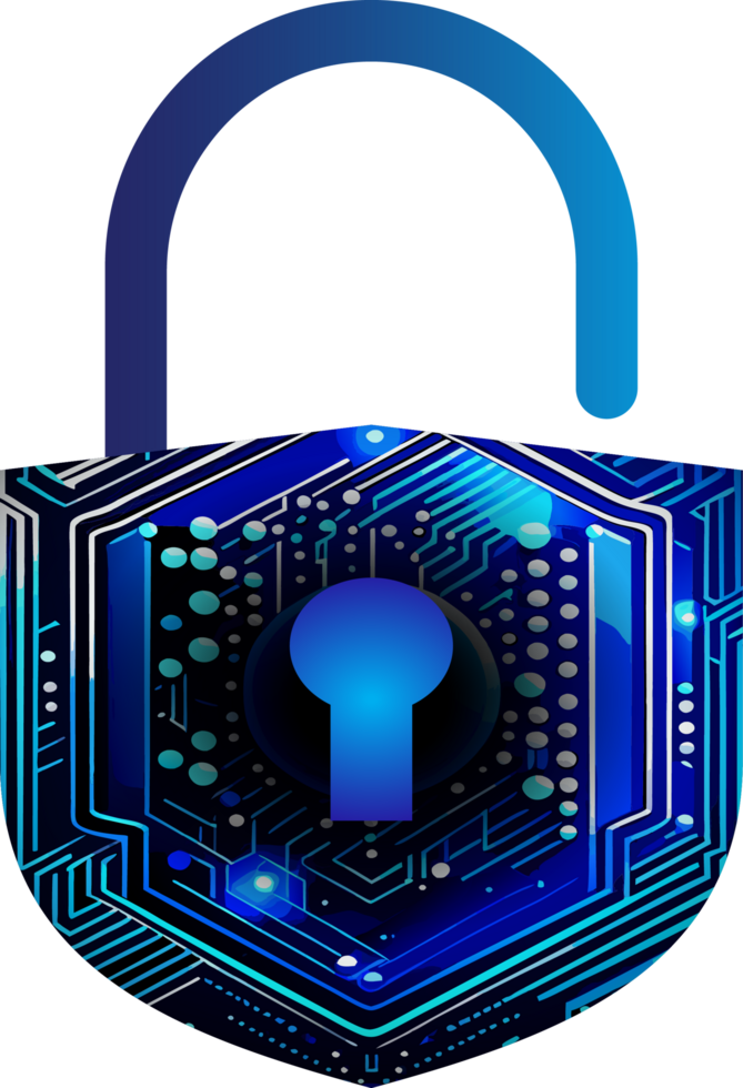 Modern Technology Cybersecurity Icon Crop-out png