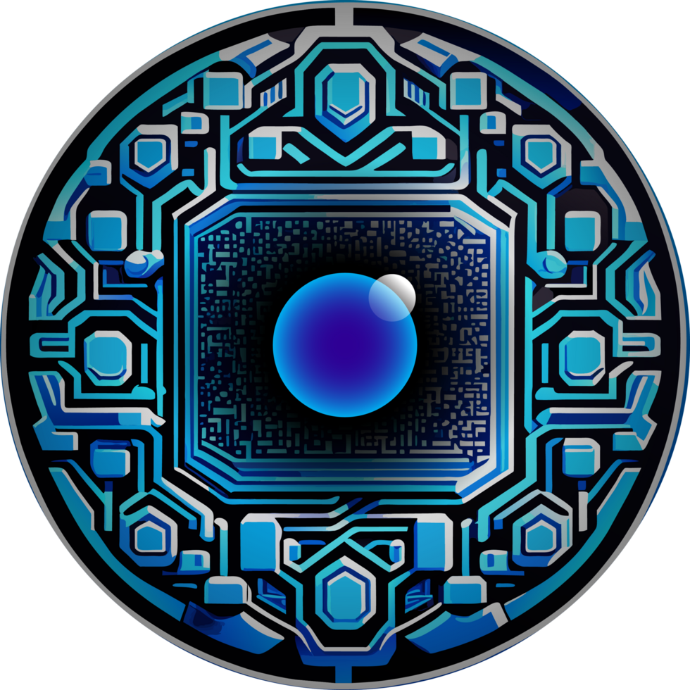 Modern Technology Cybersecurity Icon Crop-out png