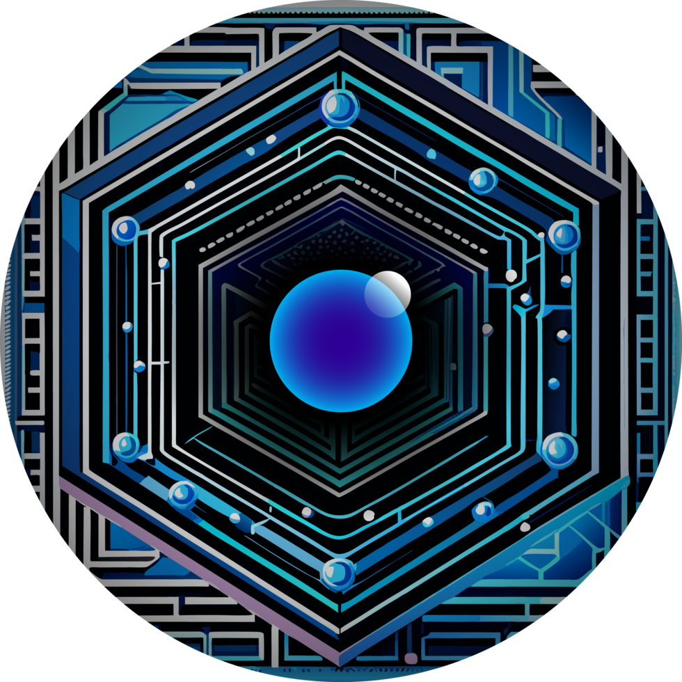 Modern Technology Cybersecurity Icon Crop-out png