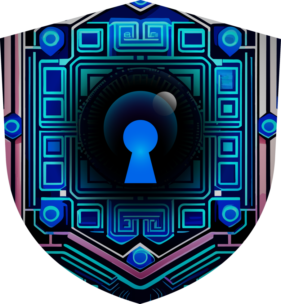 Modern Technology Cybersecurity Icon Crop-out png