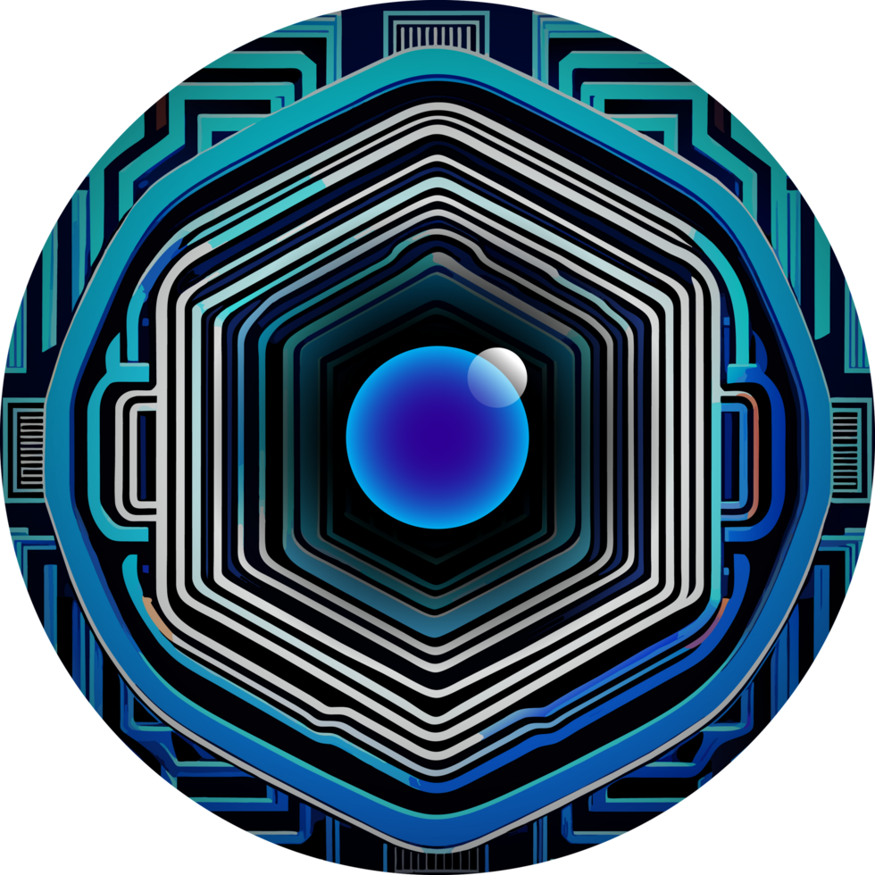 Modern Technology Cybersecurity Icon Crop-out png
