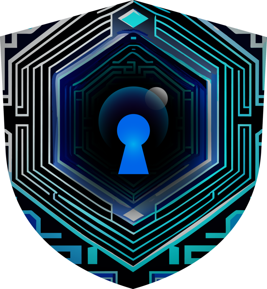 Modern Technology Cybersecurity Icon Crop-out png