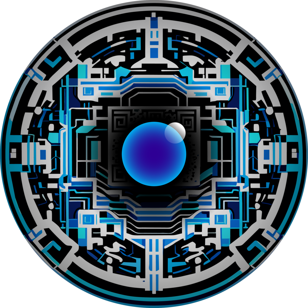 Modern Technology Cybersecurity Icon Crop-out png