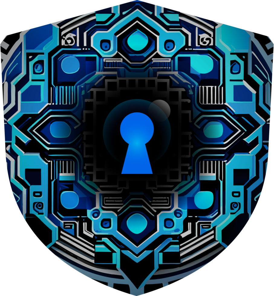 Modern Technology Cybersecurity Icon Crop-out png