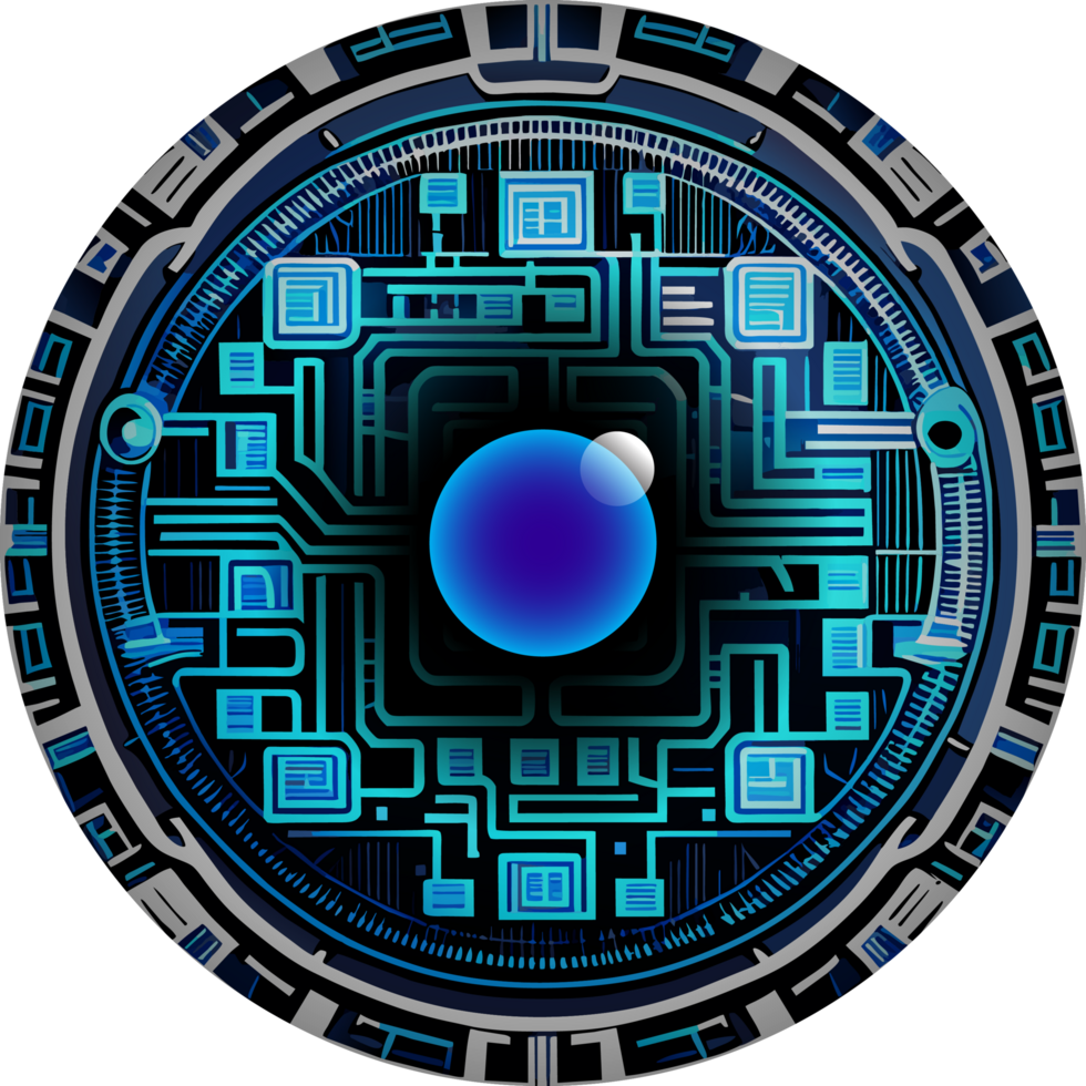 Modern Technology Cybersecurity Icon Crop-out png