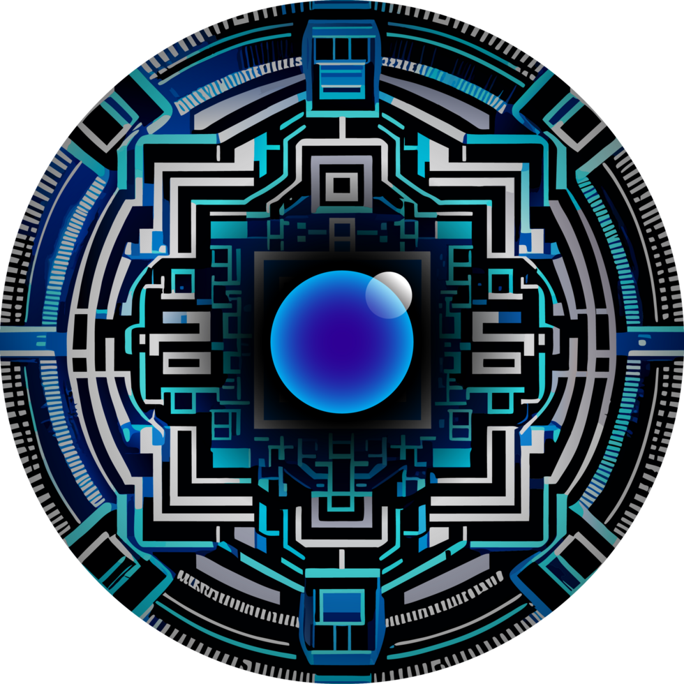 Modern Technology Cybersecurity Icon Crop-out png