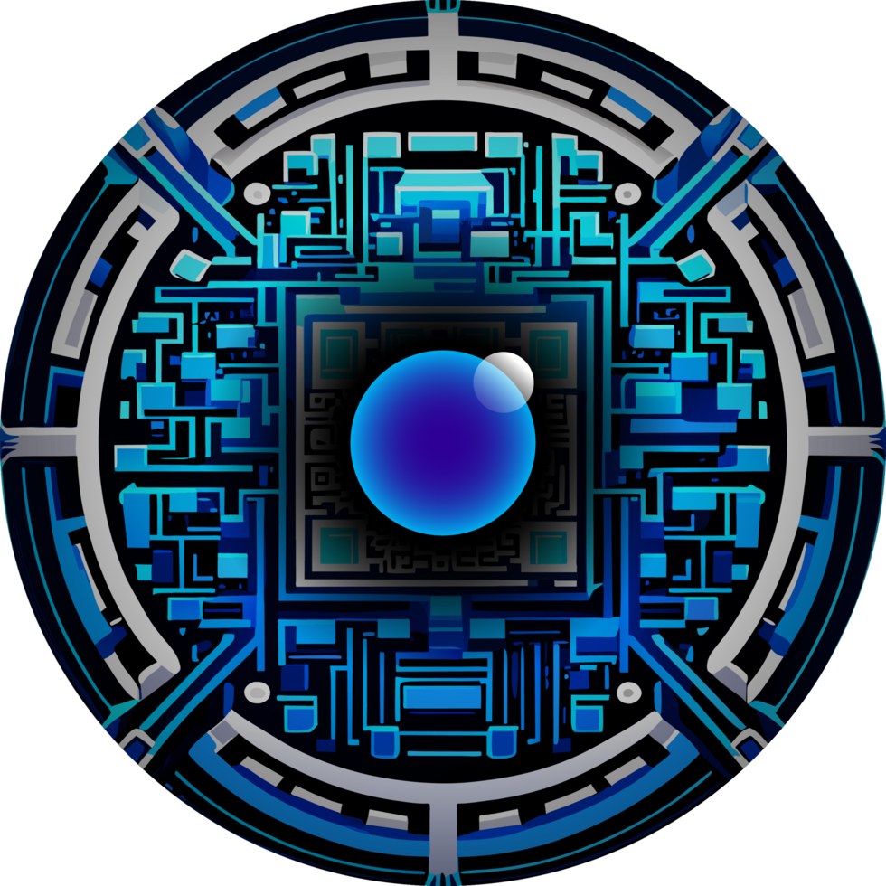 Modern Technology Cybersecurity Icon Crop-out png