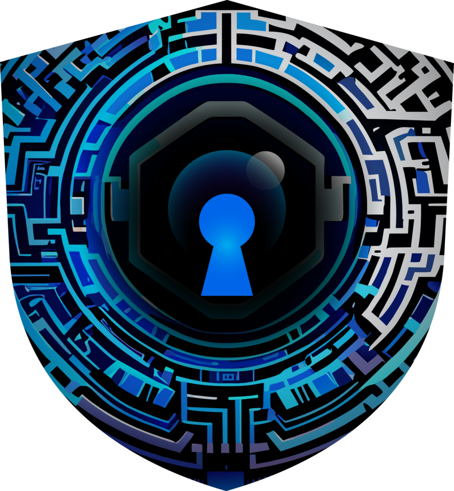 Modern Technology Cybersecurity Icon Crop-out png