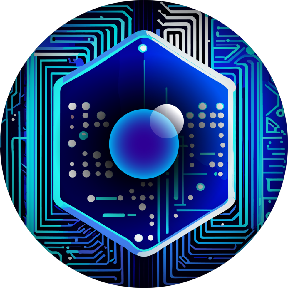 Modern Technology Cybersecurity Icon Crop-out png