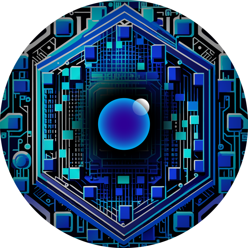 Modern Technology Cybersecurity Icon Crop-out png