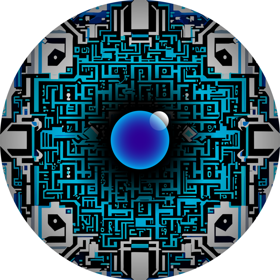 Modern Technology Cybersecurity Icon Crop-out png