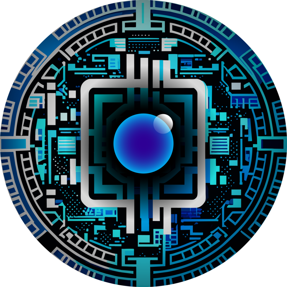 Modern Technology Cybersecurity Icon Crop-out png