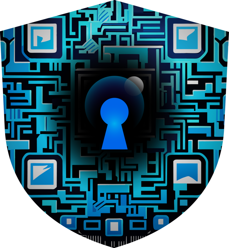 Modern Technology Cybersecurity Icon Crop-out png