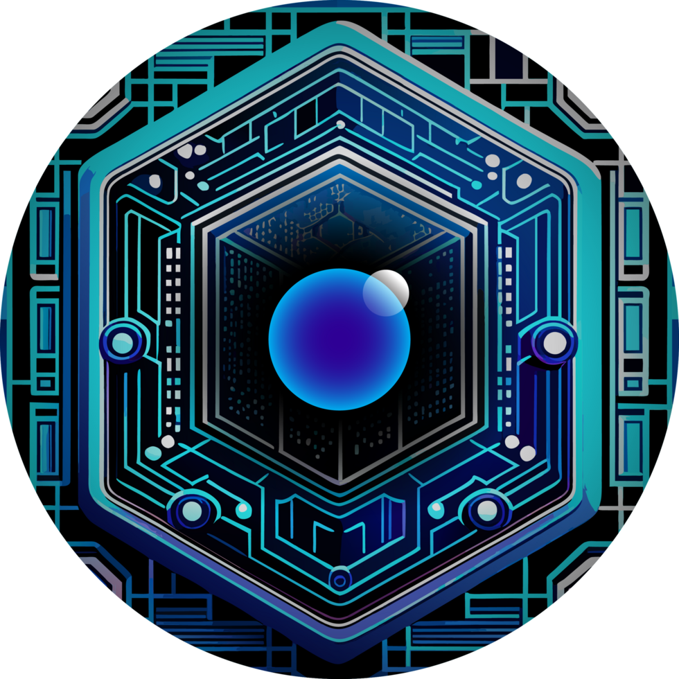 Modern Technology Cybersecurity Icon Crop-out png