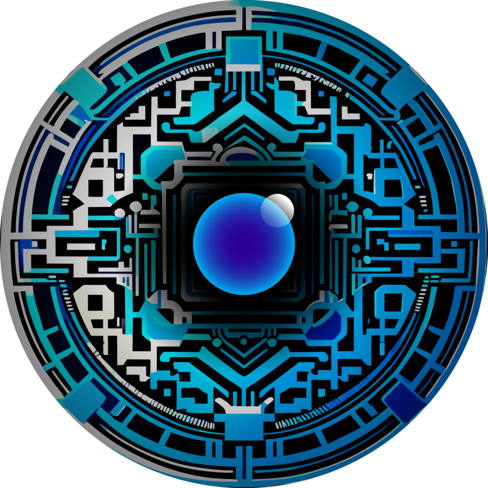 Modern Technology Cybersecurity Icon Crop-out png