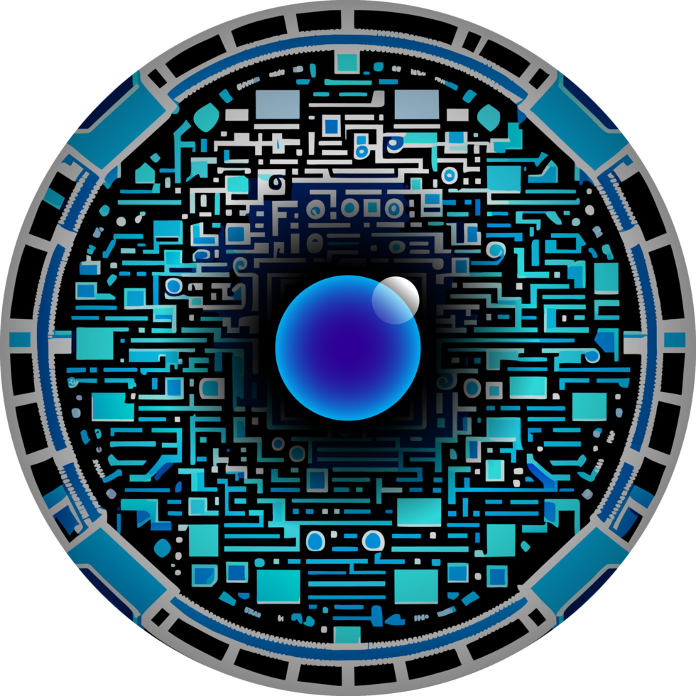 Modern Technology Cybersecurity Icon Crop-out png