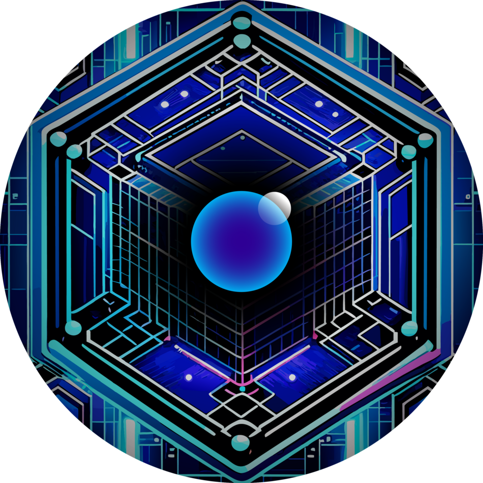 Modern Technology Cybersecurity Icon Crop-out png