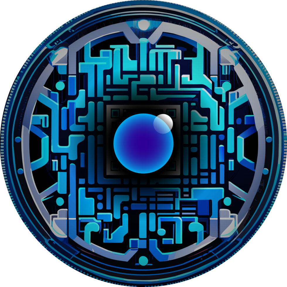 Modern Technology Cybersecurity Icon Crop-out png