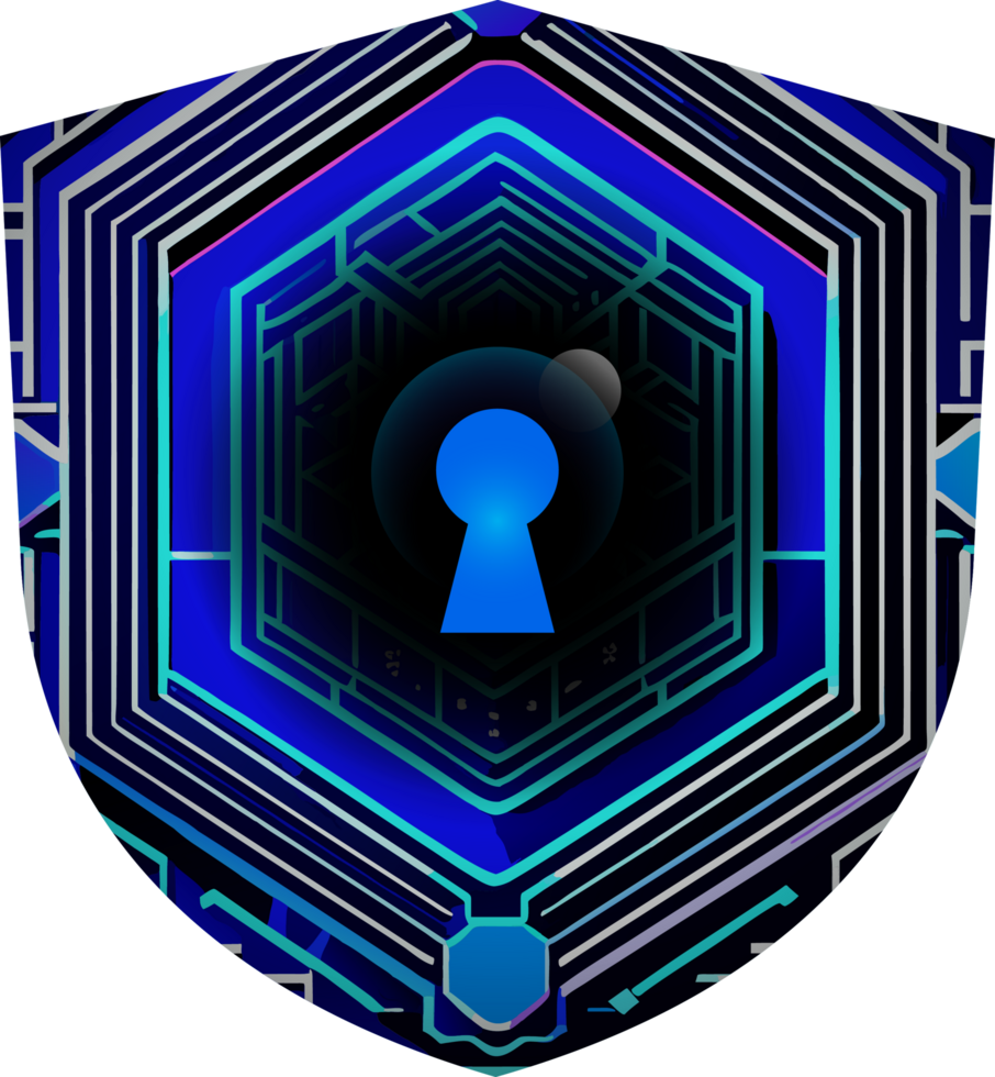 Modern Technology Cybersecurity Icon Crop-out png