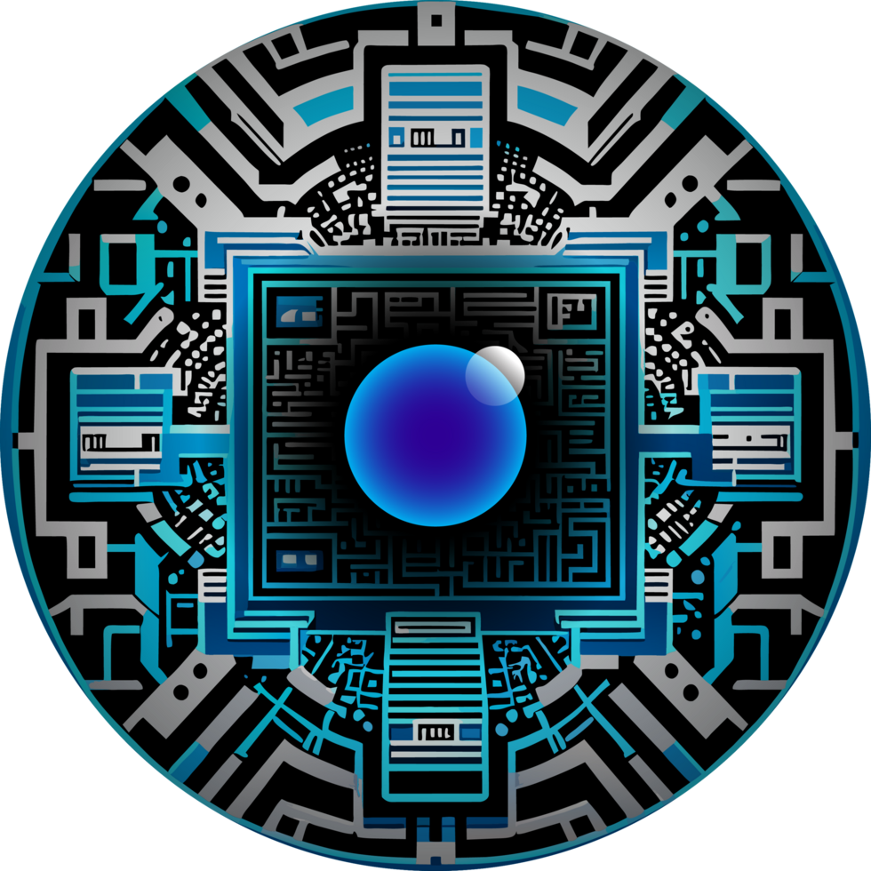 Modern Technology Cybersecurity Icon Crop-out png