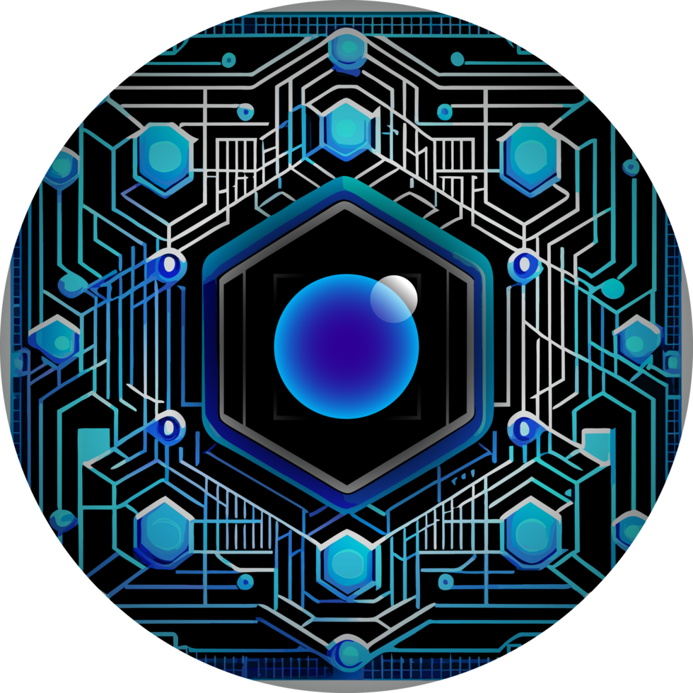 Modern Technology Cybersecurity Icon Crop-out png