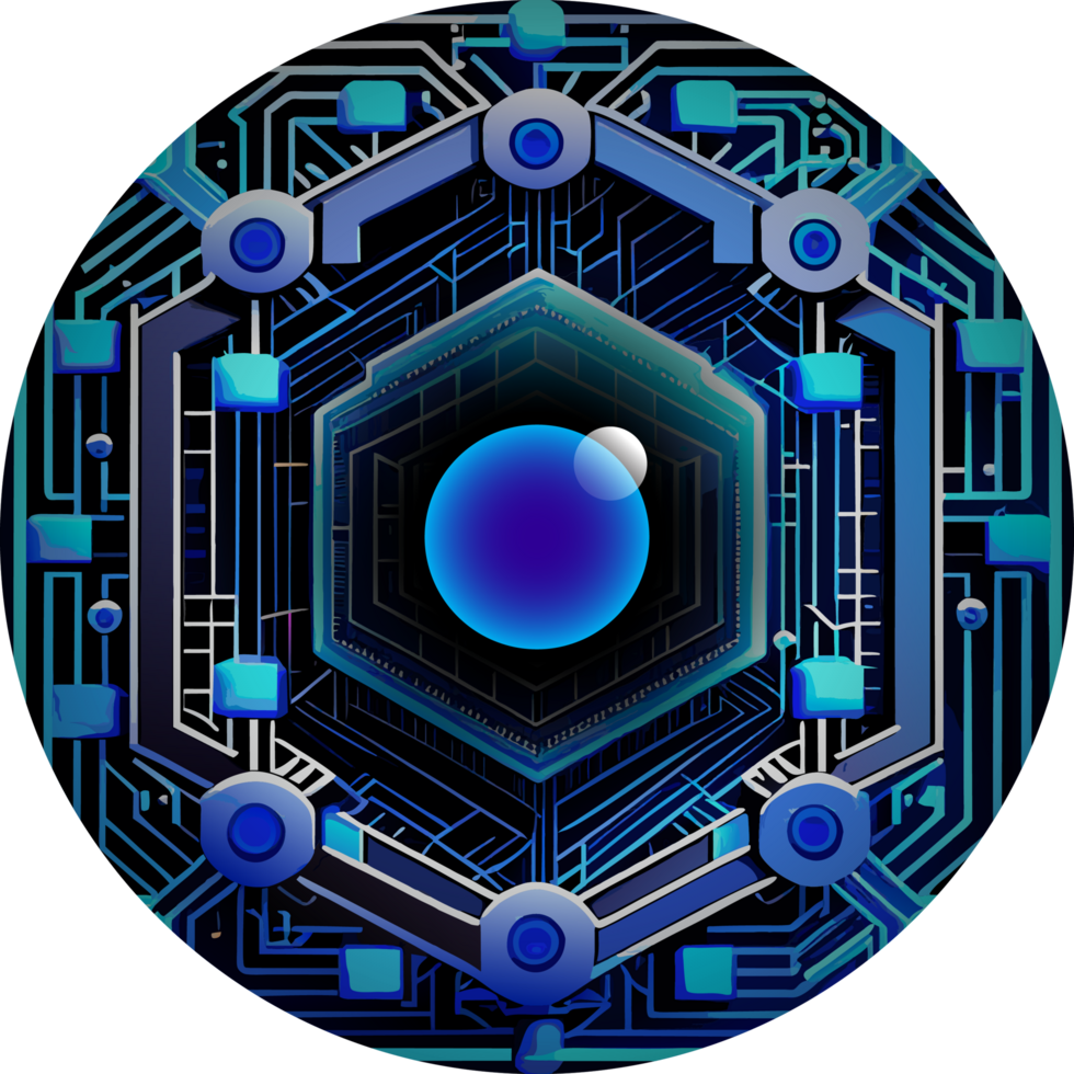Modern Technology Cybersecurity Icon Crop-out png
