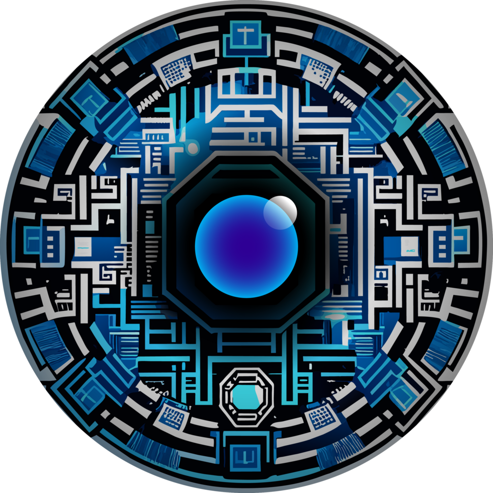 Modern Technology Cybersecurity Icon Crop-out png