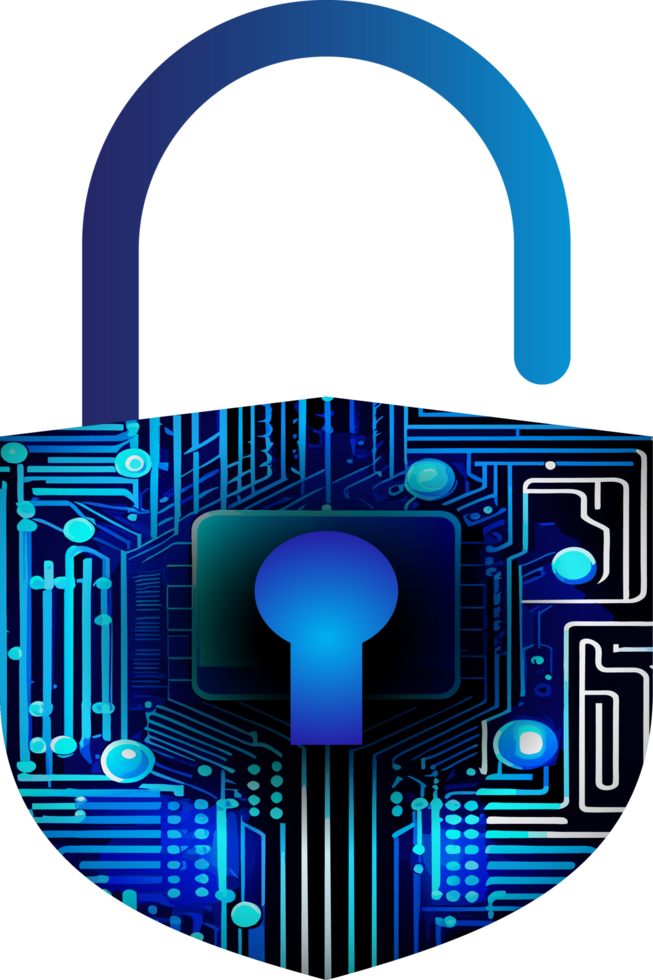 Modern Technology Cybersecurity Icon Crop-out png