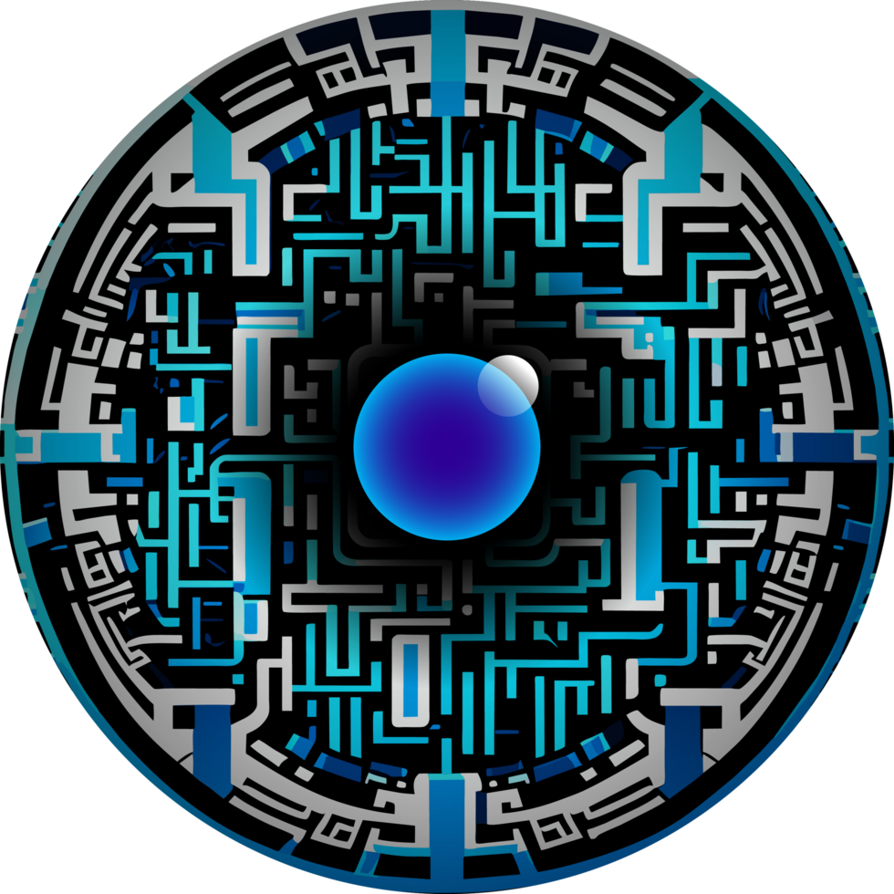 Modern Technology Cybersecurity Icon Crop-out png
