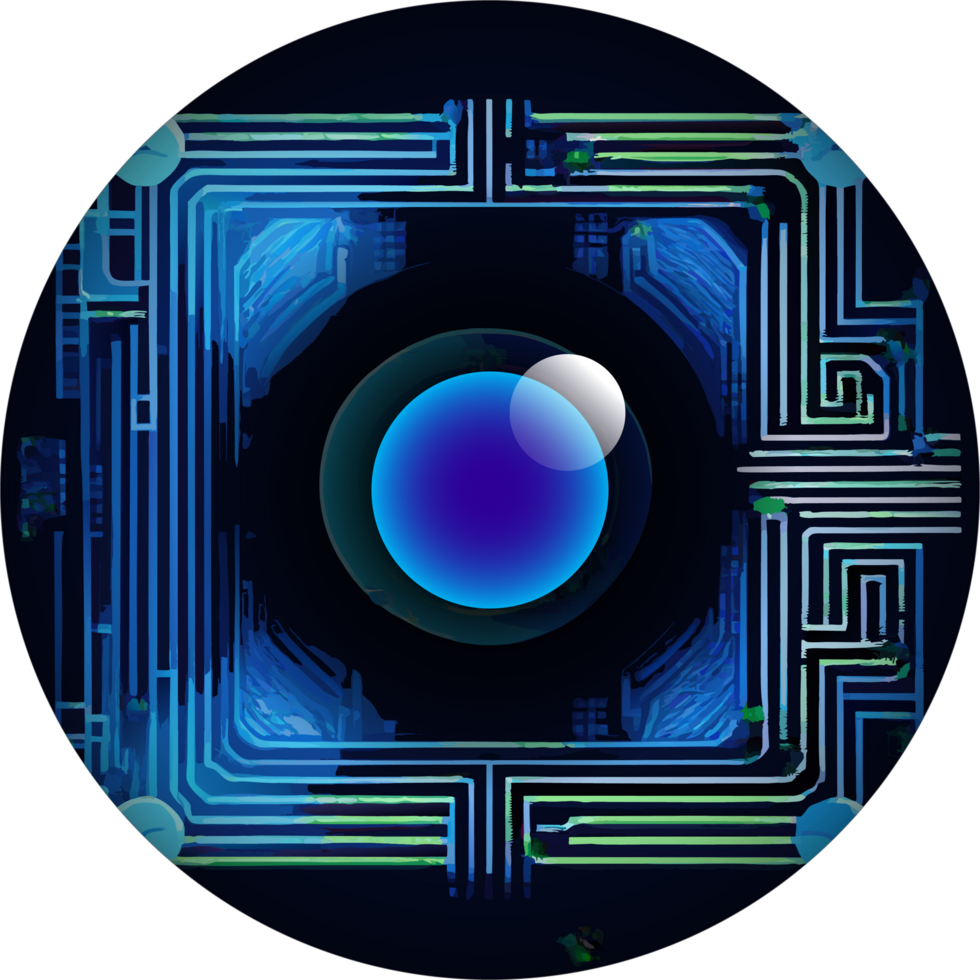 Modern Technology Cybersecurity Icon Crop-out png