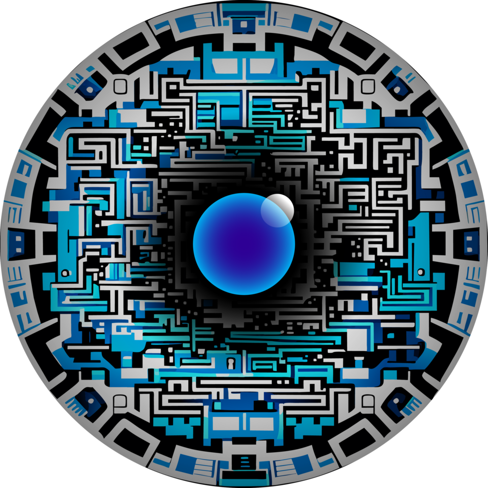 Modern Technology Cybersecurity Icon Crop-out png