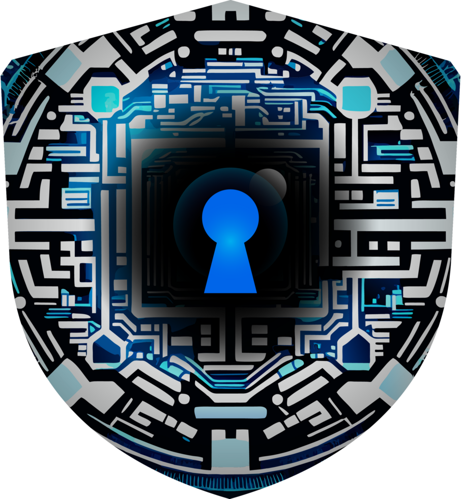 Modern Technology Cybersecurity Icon Crop-out png
